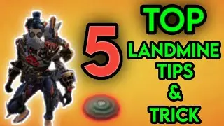 TOP 5 SECRET TIPS & TRICKS | 😱LANDMINE😱 | FIREBRED