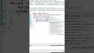 Cool Pattern 😜 program in java 