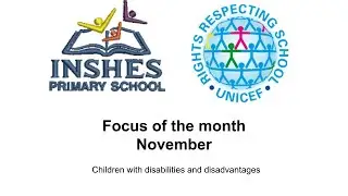 Inshes PS - Focus of the Months  November 2020