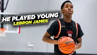 He played the young Lebron James!
