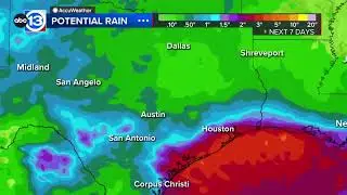 Showers and storms roll in Monday, many days with rain possible this week