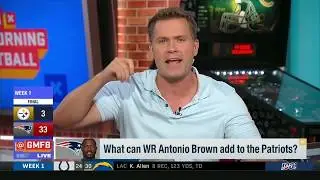 What can Antonio Brown add to the Patriots?