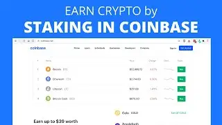 How to Stake Money With Coinbase in 2021 - How to Earn 2-6% APY in Coinbase (Beginners guide)