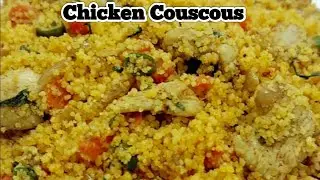 Chicken Couscous Recipe | How to Make Couscous |Healthy Breakfast and Dinner Recipe