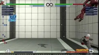 [KOFXIV] K' - 582 dmg 1-bar 1500MM optimal corner combo