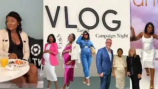 VLOG : GRWM Dallas Texas, LTK, Ultrasound Baby Gender, YWCA, BRUNCH & campaign dinner | FANCYNCHIC