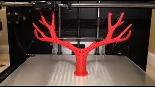 Solidoodle Workbench Prints Birdfeeder Perch 4.0 (using Cura)
