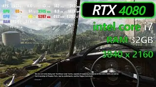 FPS Test RTX 4080 - atomic heart Settings, RTX Enabled