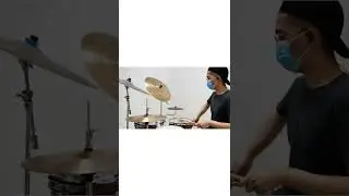 Build A B*tch #shorts #bellapoarch #drumming #drums #drummer #drumcover