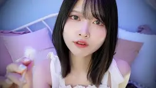 【ASMR】A friend who can put me to sleep with an earwig and hand movement.【RolePlay】