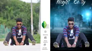 OMG!!😮 Snapseed Night City Photo Editing || Arfin Editz