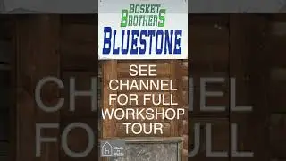 15 Second Workshop Tour 2021 Bosket Brother Bluestone
