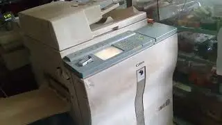 cara membuka laci kertas dan cara membuka pintu mesin fotocopy ir5000