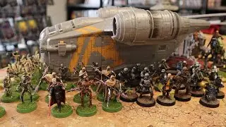 Star Wars Legion Battle Report Episode 12 Separatists Dooku VS Rebels Din Djarin