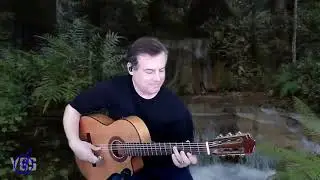 Ottmar Liebert's Heart Still Beating performance by John Gilliat on live Zoom