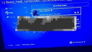 How to kick someone from ps4 party (version 8.00) 2020