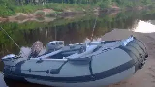 ПВХ Лодка Навигатор 380 Киль Ямаха 15
