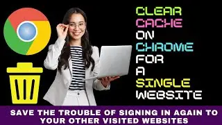 How to Clear Cache and Cookies on Chrome for a Single Website in 2024 : New Settings - 100% Works