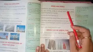 Class- 2nd / Science Chapter -10( The Moving Air Wind - Book Reading )