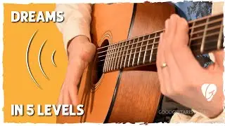 Add Percussive Strumming To This 2 Chord Classic! Dreams (Fleetwood Mac) In 5 Levels