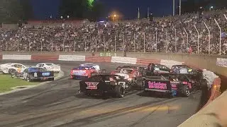 bowman gray stadium 8/10/24 spins, crashes and tempers