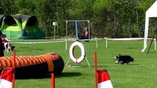 Ben at Work - Agility safety - Break away tyre.