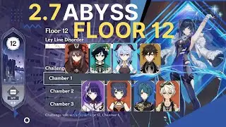 2.7 NEW ABYSS FLOOR 12 السبايرل ابيس تحديث ٢.٧ سحب في بنر يلان Hu Tao C0 Raiden C0 | Genshin impact
