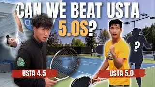 USTA 4.5 Team Challenges USTA 5.0s (ft. @KevinHsiehTV )