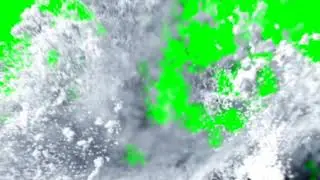 HUGE SNOWBALL EXPLODES | ON GREEN SCREEN