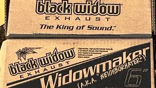 Black Widow Neighbor Hater Exhaust / 1963 Chevy 2