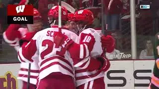 Wisconsin Hockey || Highlights vs Alaska Anchorage (11/25/23)