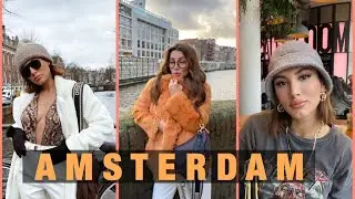 AMSTERDAM  ✈️  BRÜKSEL VLOG | YEDİM İÇTİM ALIŞVERİŞ YAPTIM💸