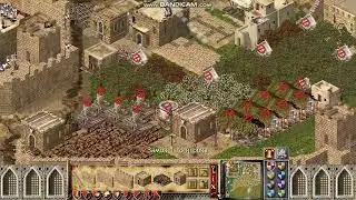 Вроде как Хельмова Падь в Stronghold Crusader / Looks like Helm's Deep in Stronghold Crusader