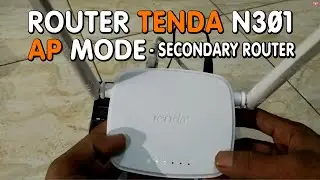 Router Tenda N301 Seting AP Mode (Access Point)