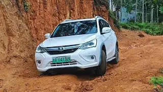 BYD Song DM 2018 two wheel drive test climbing difficult mountain road