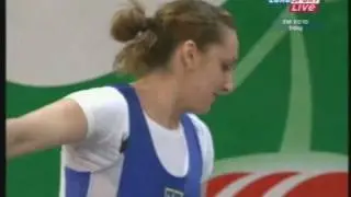 European Championships 2010 Weightlifting Derkach ops!!!