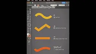 Shortcut tools in Adobe illustrator 