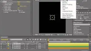 Adobe After Effects CS5 Tutorials - Interface, The Workspace Part No.1