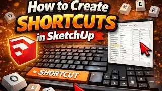 How to Create Shortcuts in keys SketchUp  Step by Step Tutorial