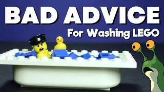 Bad Advice For Washing LEGO