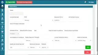 Configurações de NF-e, NFC-e e NFS-e