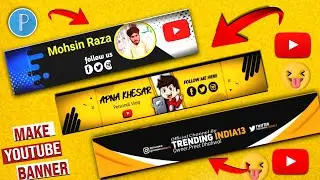 How to make Professional YouTube banner 2024