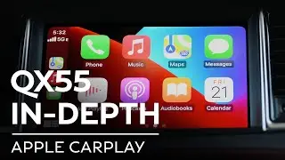 All-New INFINITI QX55 In-Depth: Apple CarPlay
