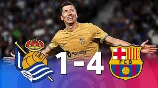 Real Sociedad vs Barcelona [1-4], La Liga 22/23 - MATCH REVIEW