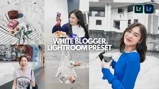 White Blogger Preset Free Lightroom Mobile Presets Free Dng | Lightroom Editing Tutorial