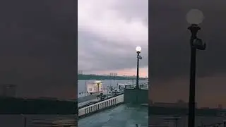Северный Речной вокзал Москва поздний вечер 17 июня