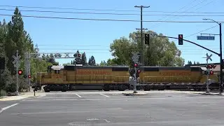 UP 726 Florin Flyer Local - Olson Dr. Railroad Crossing, Rancho Cordova CA