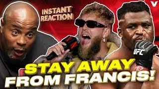 Daniel Cormier WARNS Jake Paul: 