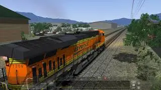 Train Simulator 2020 - [BNSF ES44DC] - Leaving Wenatchee Pt.1 - 4K UHD