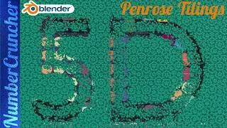 Penrose Tilings in Geometry Nodes